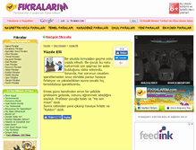 Tablet Screenshot of fikralarim.com